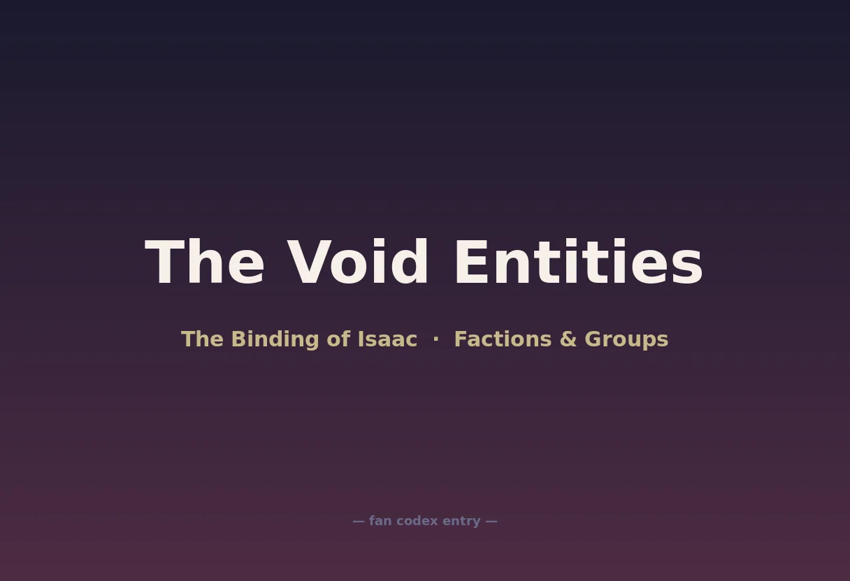 The Void Entities