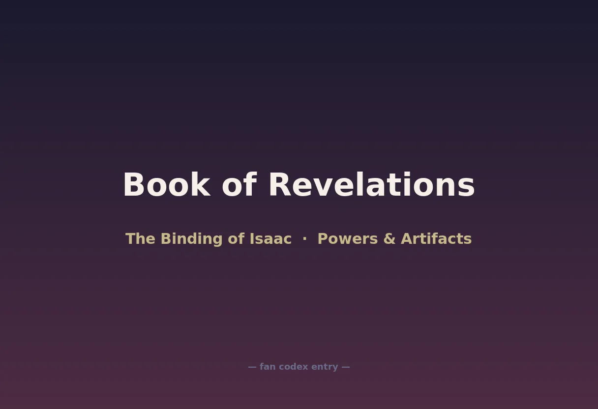 Book of Revelations