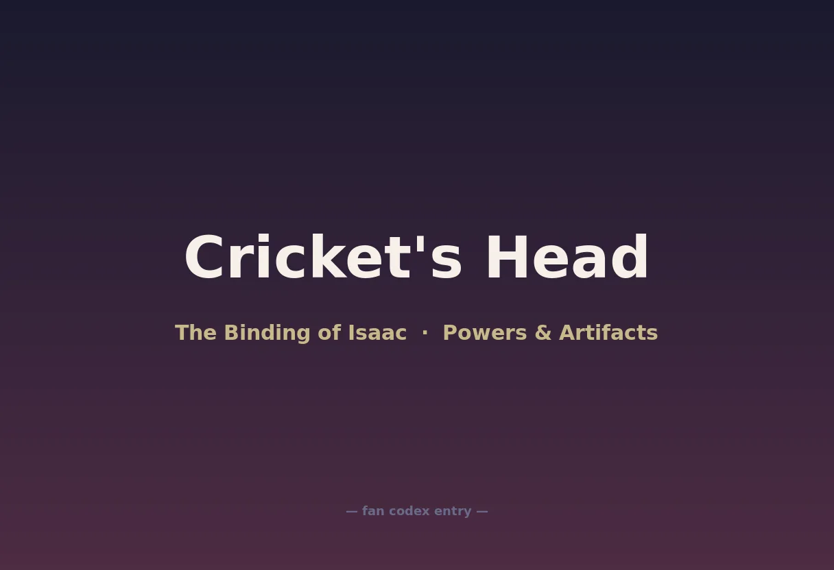 Cricket's Head