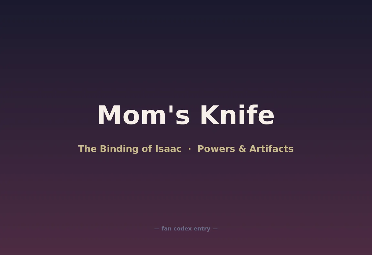 Mom's Knife