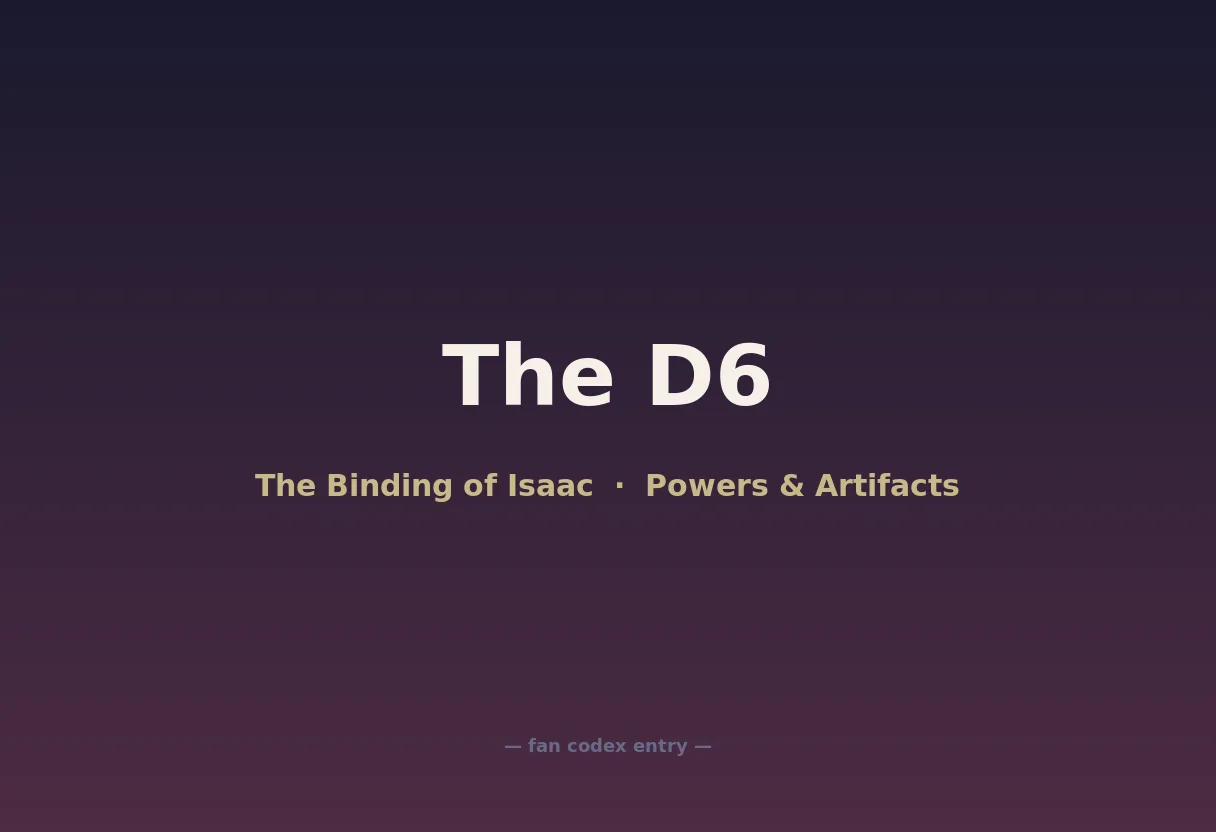 The D6